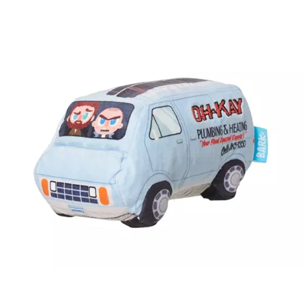 Bark Box‎ Home Alone Oh-Kay Van Dog Toy Plush Chew Toy